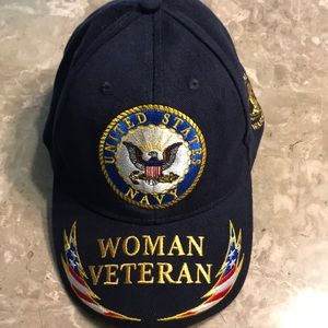 US Navy Woman Veteran Cap